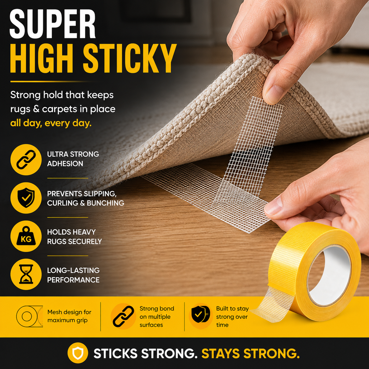 Heavy-Duty Double Sided Tape